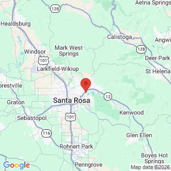 Map to Nicole Le, DDS & John Savko, DDS APDC office in Santa Rosa, CA