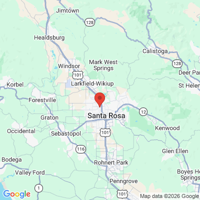 Map to  office in Santa Rosa, CA