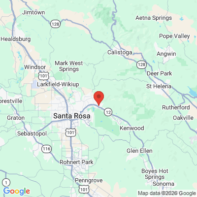 Map to  office in Santa Rosa, CA