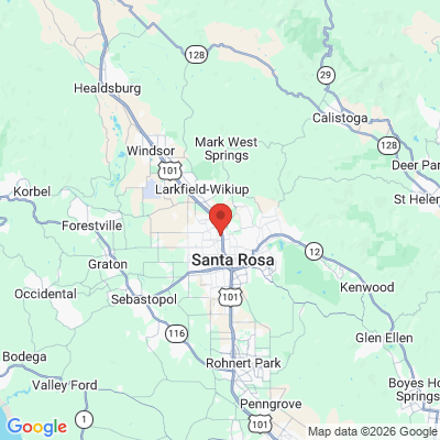 Map to  office in Santa Rosa, CA