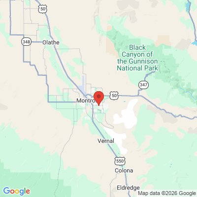 Map to  office in Montrose, CO