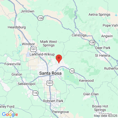 Map to  office in Santa Rosa, CA