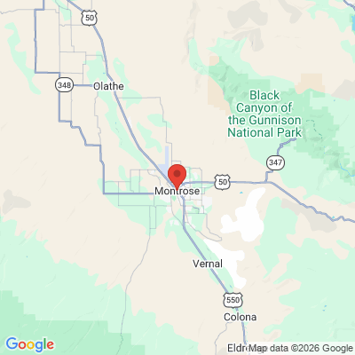 Map to  office in Montrose, CO