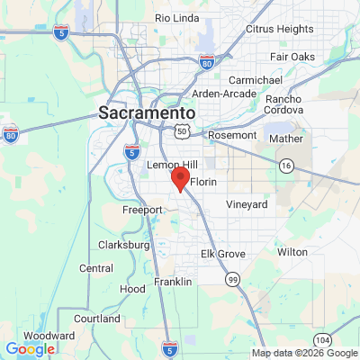 Map to  office in Sacramento, CA