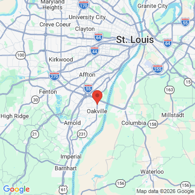 Map to  office in St. Louis, MO
