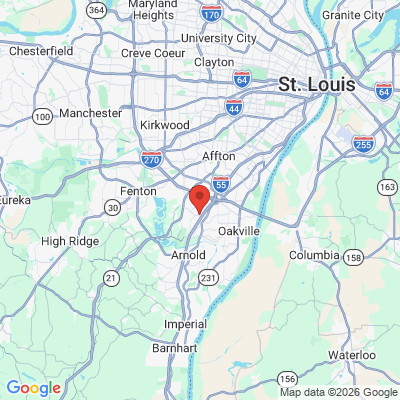 Map to  office in St. Louis, MO