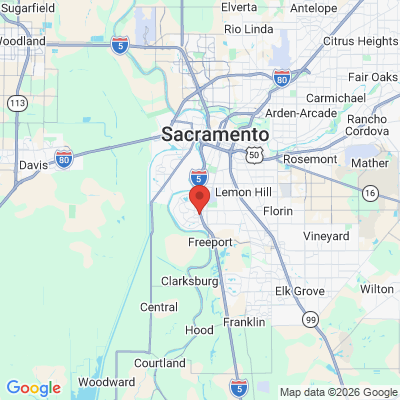 Map to  office in Sacramento, CA