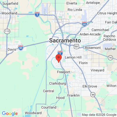 Map to  office in Sacramento, CA