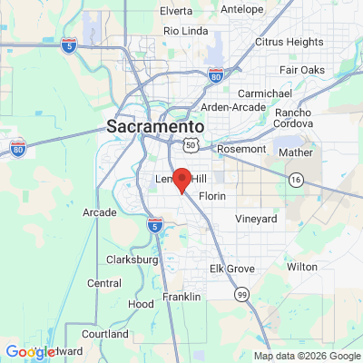 Map to  office in Sacramento, CA