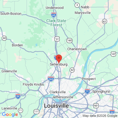 Map to  office in Sellersburg, IN