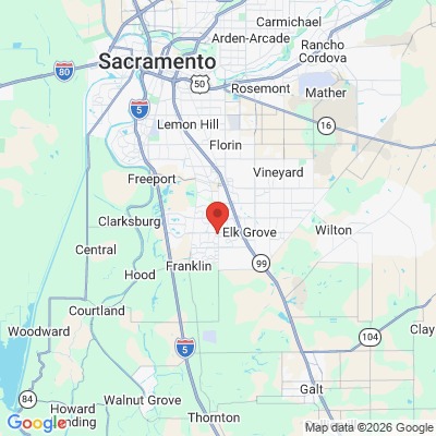Map to  office in Elk Grove, CA