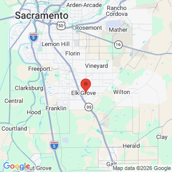 Map to Terri L. Speed DDS office in Elk Grove, CA