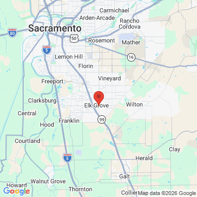 Map to Boulevard Family Dentistry office in Elk Grove, CA