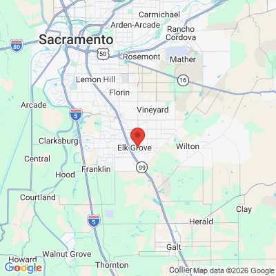 Map to  office in Elk Grove, CA