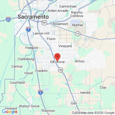 Map to  office in Elk Grove, CA