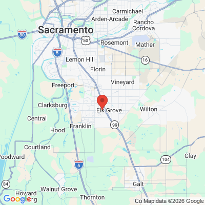 Map to  office in Elk Grove, CA