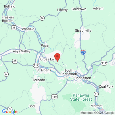 Map to  office in Cross Lanes, WV