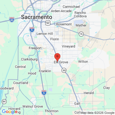 Map to  office in Elk Grove, CA