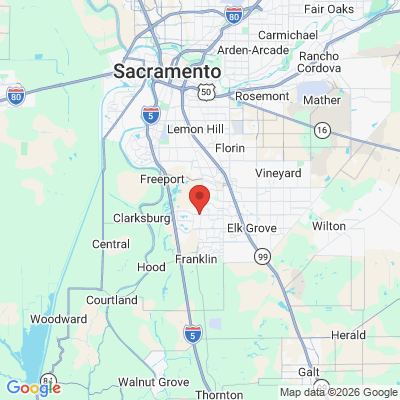 Map to  office in Elk Grove, CA
