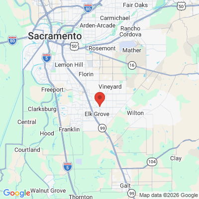 Map to  office in Elk Grove, CA