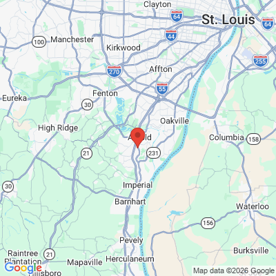 Map to  office in Arnold, MO