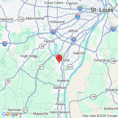 Map to  office in Arnold, MO