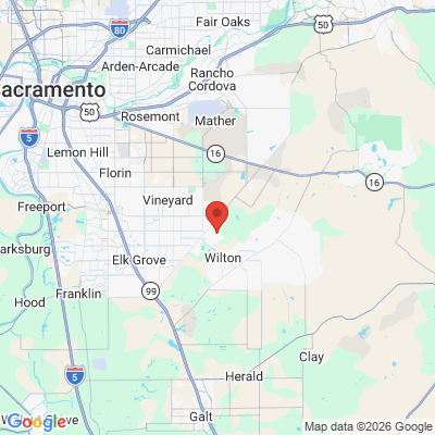 Map to  office in Elk Grove, CA