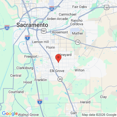 Map to  office in Elk Grove, CA