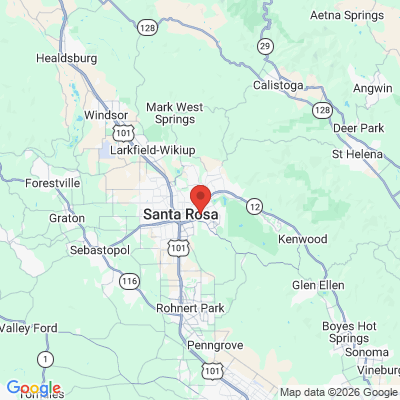 Map to  office in Santa Rosa, CA