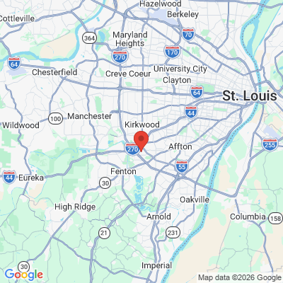 Map to  office in St. Louis, MO