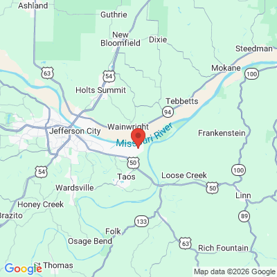 Map to  office in Jefferson City, MO