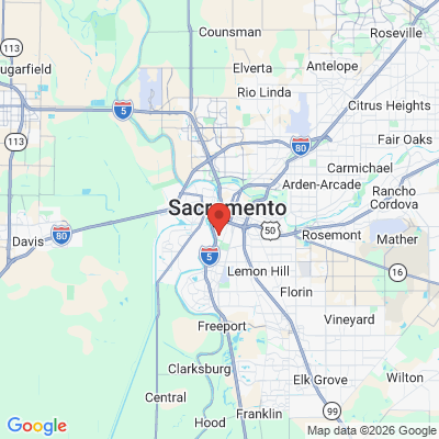 Map to  office in Sacramento, CA