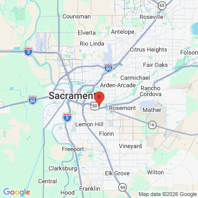Map to  office in Sacramento, CA