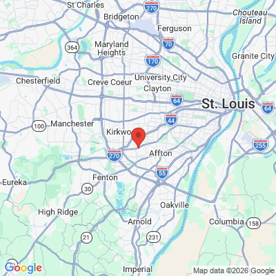 Map to  office in St. Louis, MO