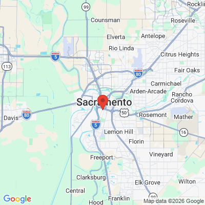 Map to  office in Sacramento, CA