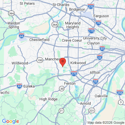 Map to  office in St. Louis, MO
