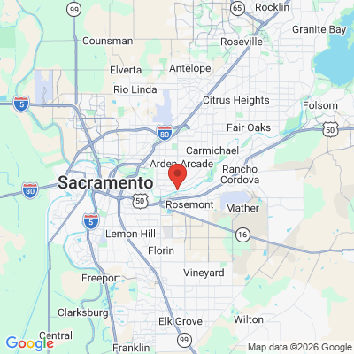 Map to  office in Sacramento, CA