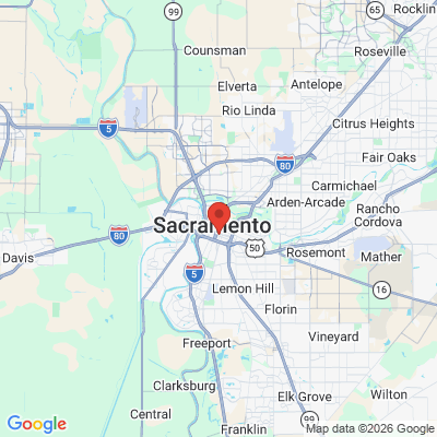 Map to  office in Sacramento, CA