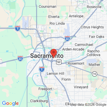 Map to Primary Office office in Sacramento, CA