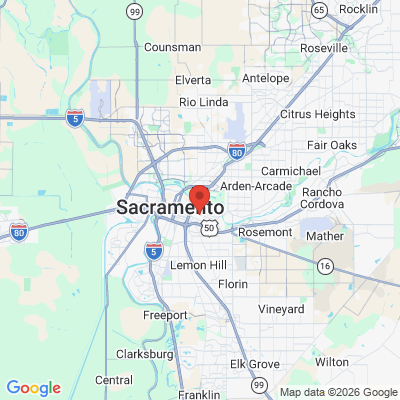 Map to  office in Sacramento, CA