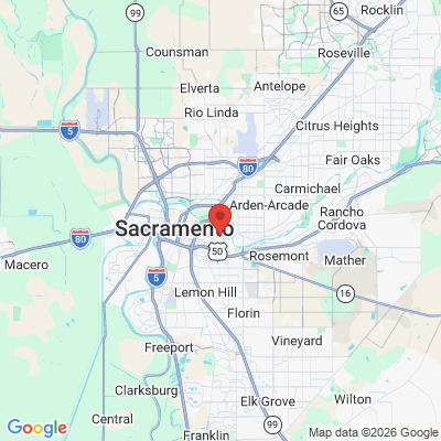 Map to  office in Sacramento, CA