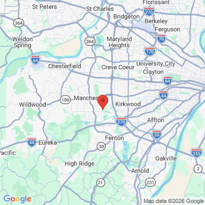 Map to  office in St. Louis, MO