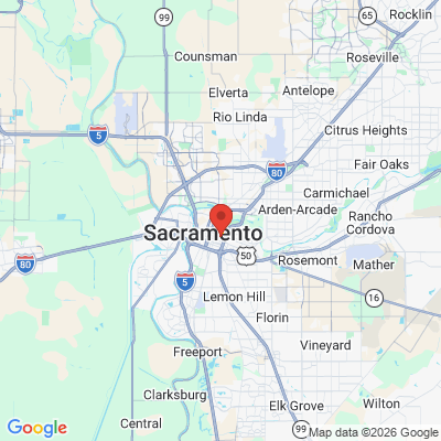 Map to  office in Sacramento, CA