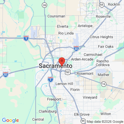 Map to  office in Sacramento, CA