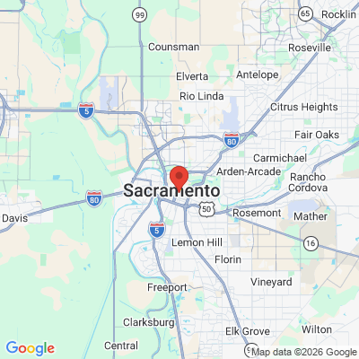 Map to  office in Sacramento, CA