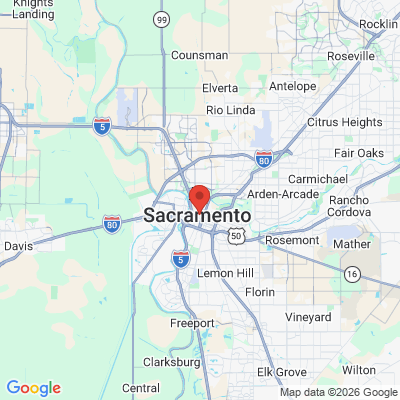 Map to  office in Sacramento, CA