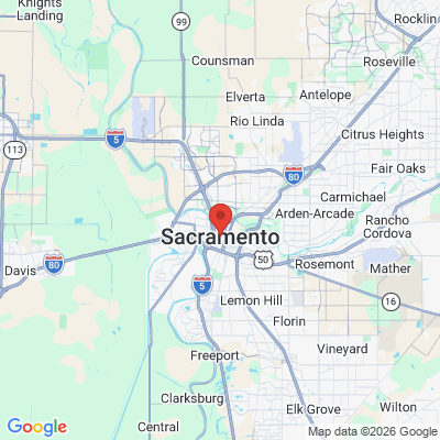 Map to  office in Sacramento, CA