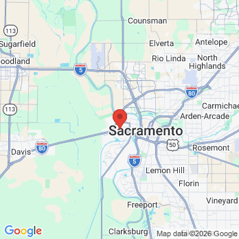 Map to Suave Dental office in West Sacramento, CA