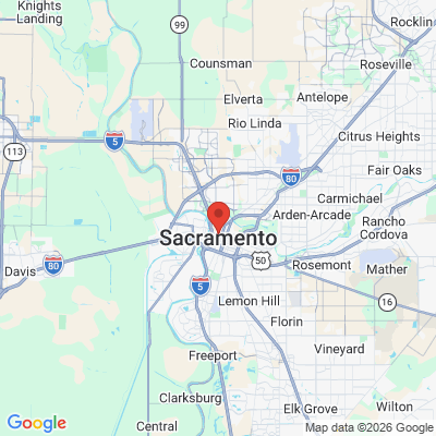 Map to  office in Sacramento, CA