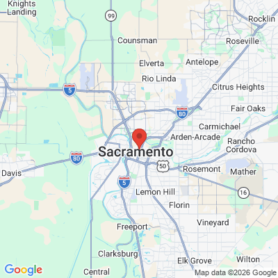 Map to  office in Sacramento, CA